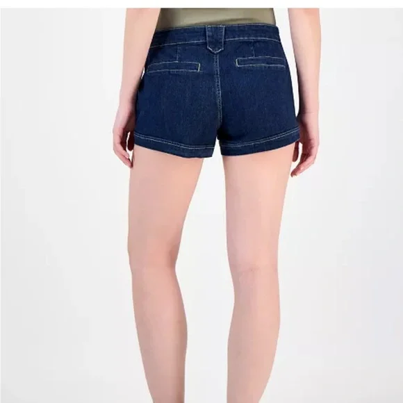 NWT Madden Girl mid rise button sailor Denim Shorts - Picture 4 of 4